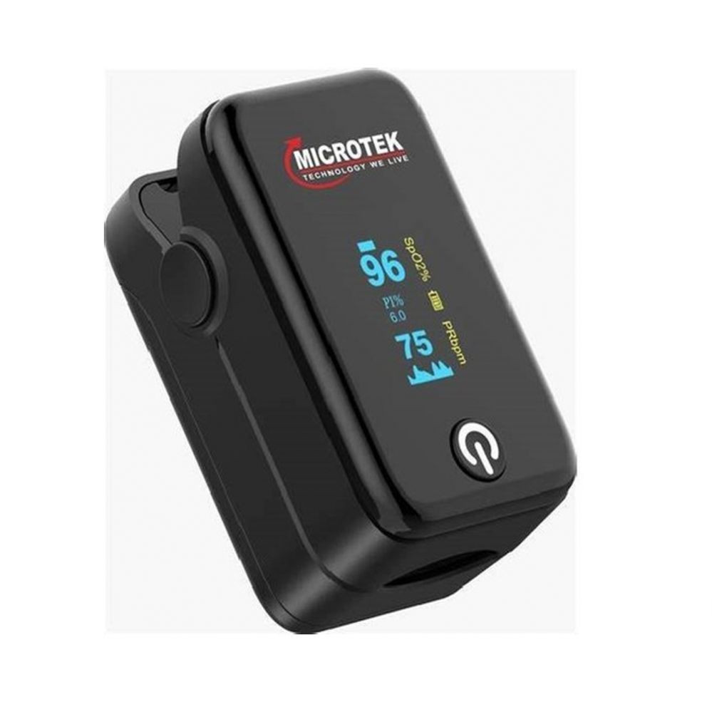 Microtek Black Pulse Oximeter