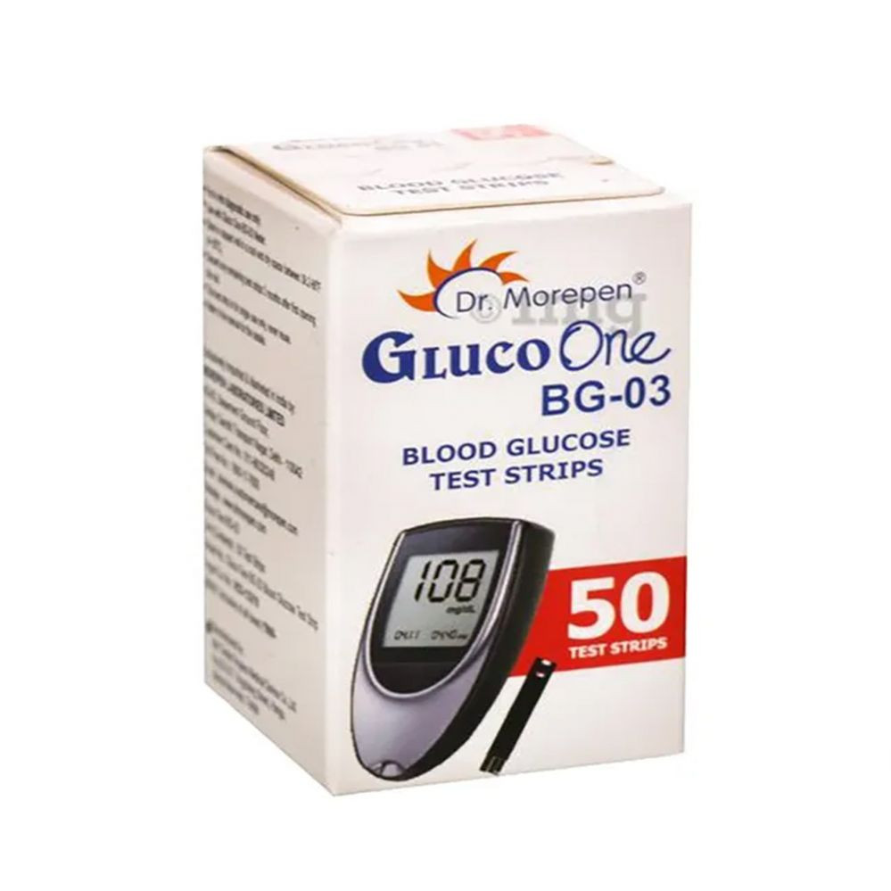 Dr Morepen BG 03 Blood Glucose Test Strips